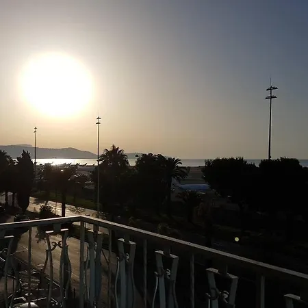 公寓 390, Promenade Des Anglais - Vue Mer Panoramique 尼斯